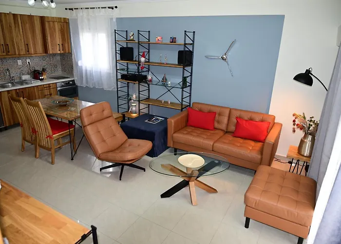 Apartmán Steel & Oak-stylish Near Shore Kavala