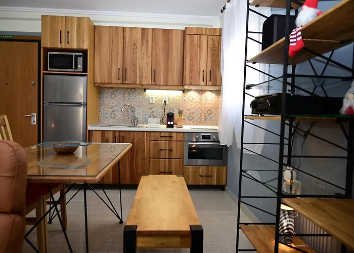 Steel & Oak-stylish Near Shore Apartmán *